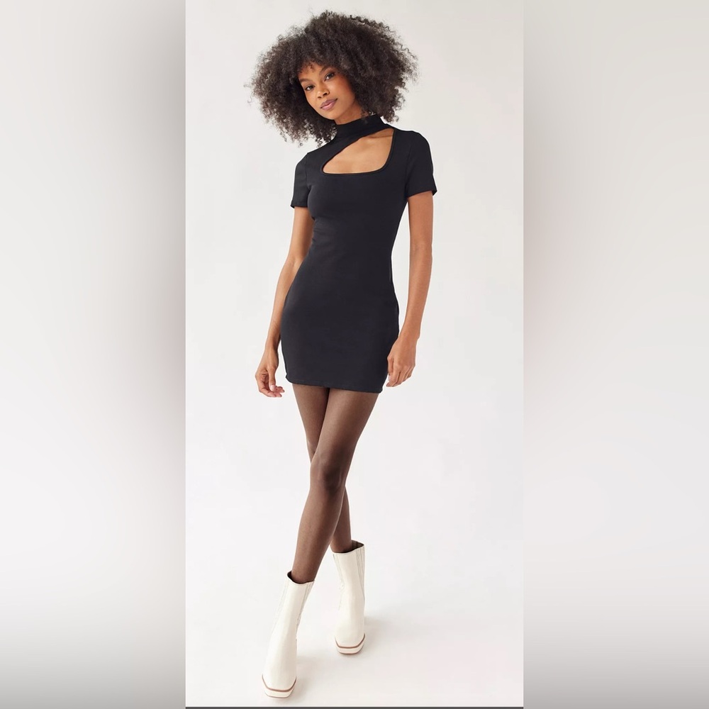 Urban Outfitters UO Kenan Cutout Mini Dress